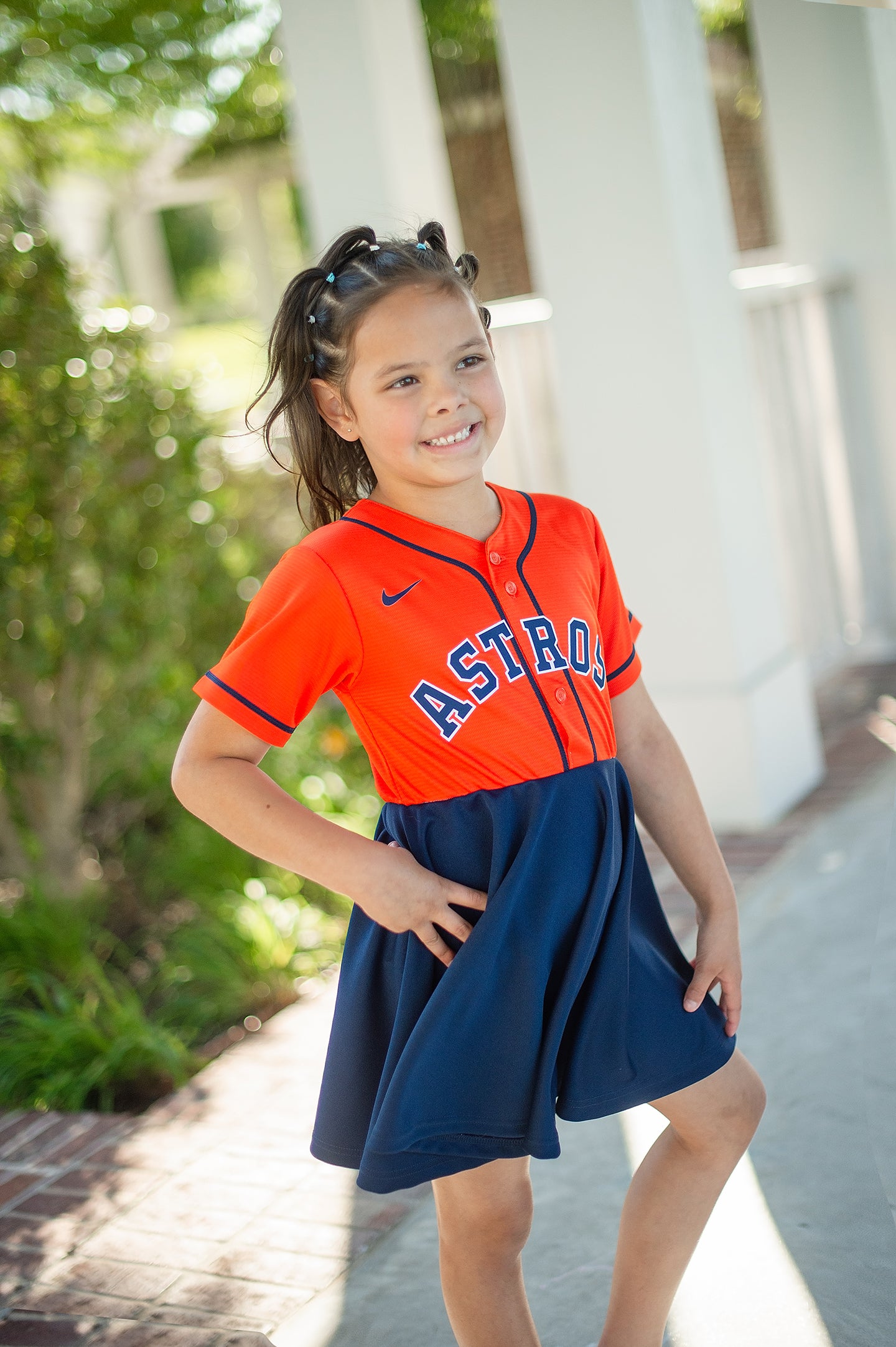 Houston Astros Space City Fan Dress - Girls