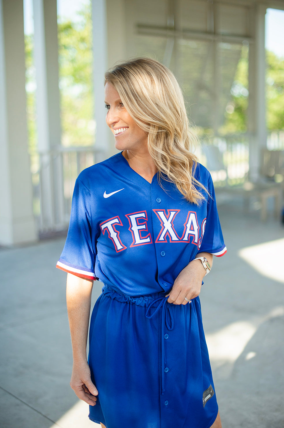 texas rangers jersey women's