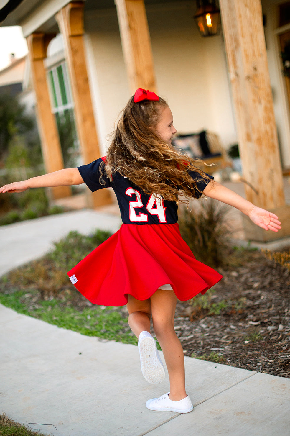 Girls 2025 texans jersey