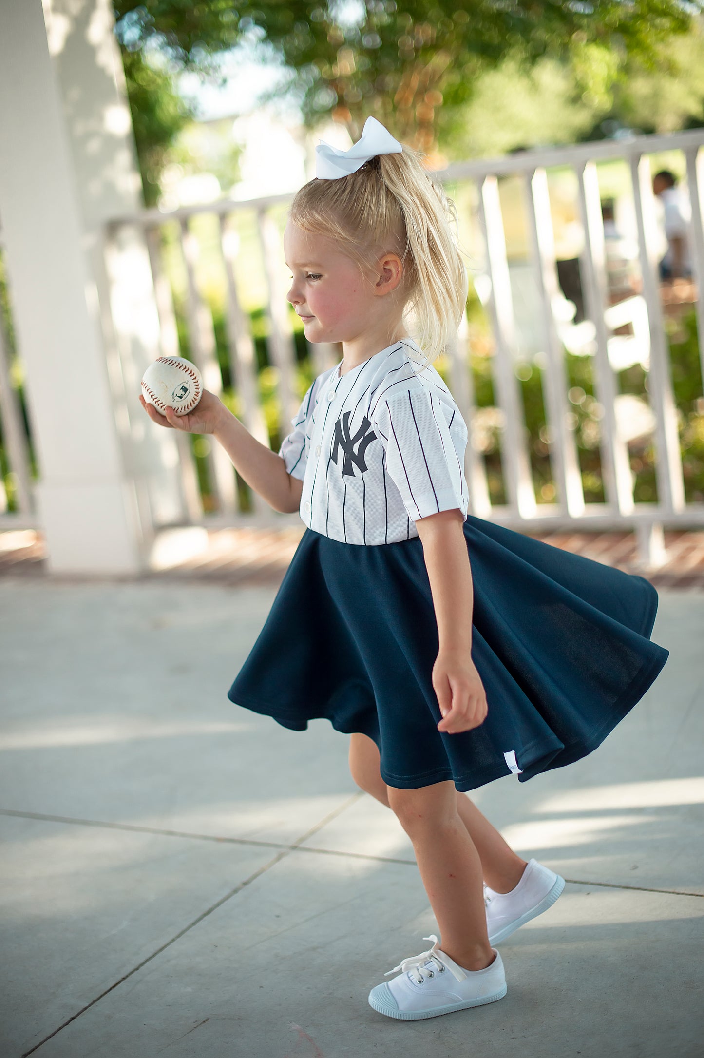 Dresses, New York Yankees Jersey Shirt Dress Size S