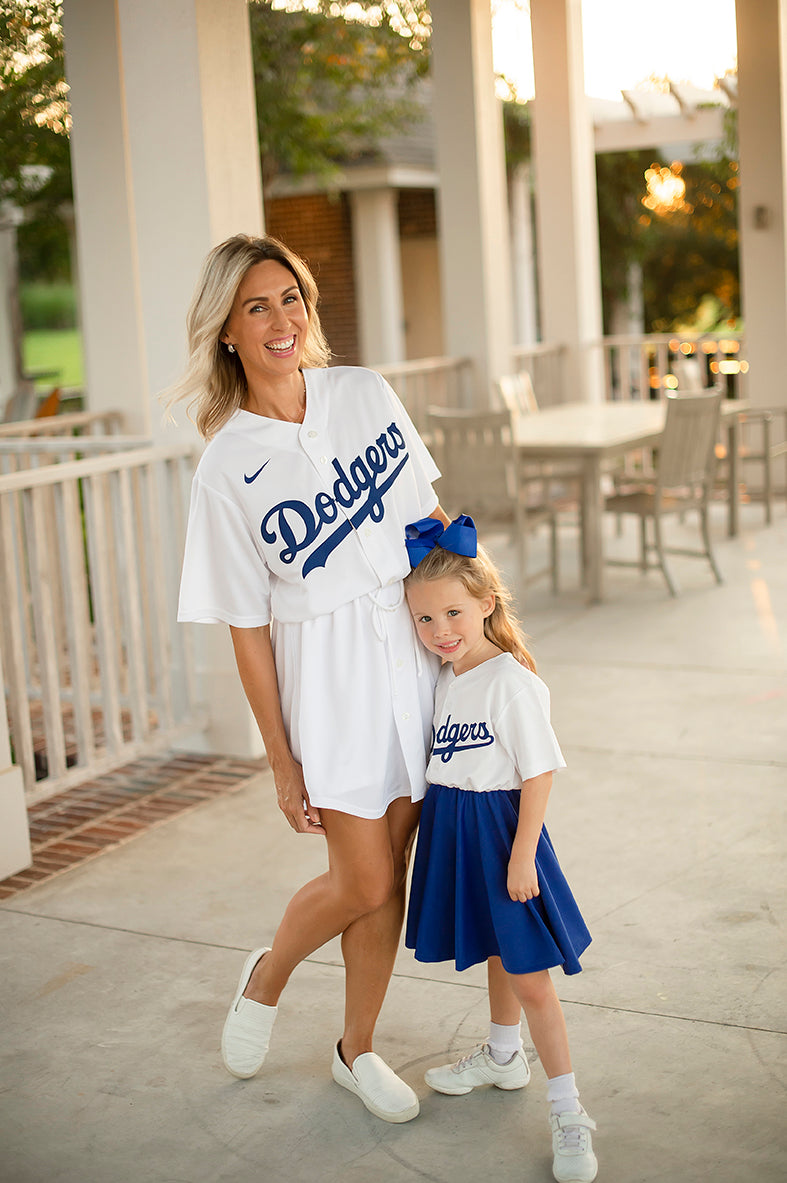 Dodgers Baby Girl Clothes Dodgers Game Day Outfit Girl 