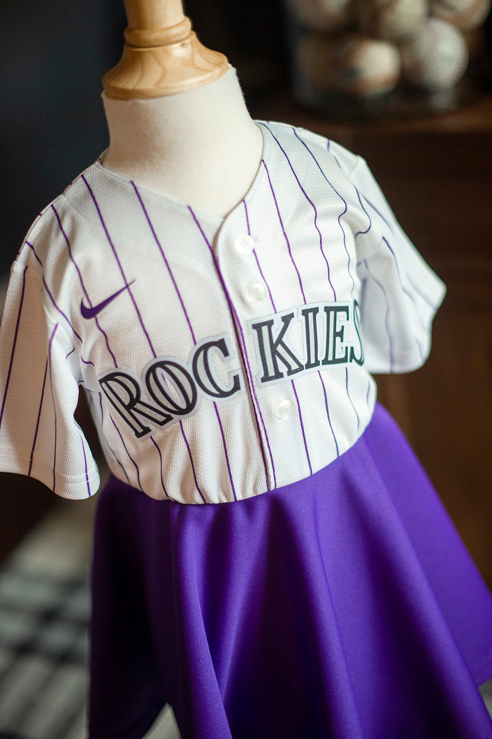 Colorado Rockies Youth Baseball Jersey - Youth Size Small Made by